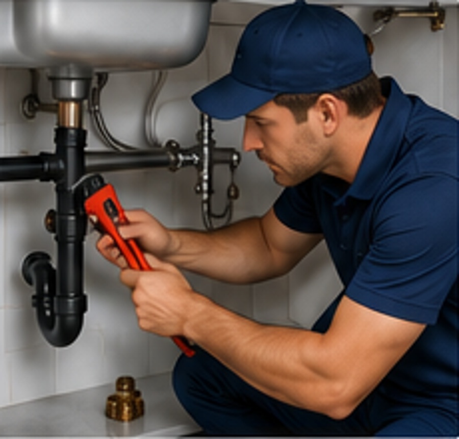 Plumbing technician